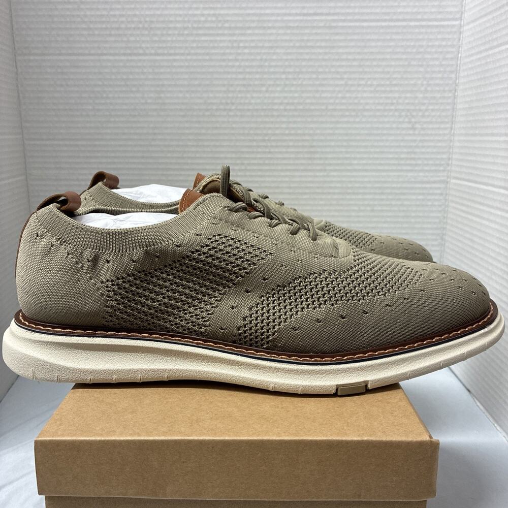 Madden MTRIPP Knit Men's Shoes Featuring Breathable Taupe Upper Size 10.5